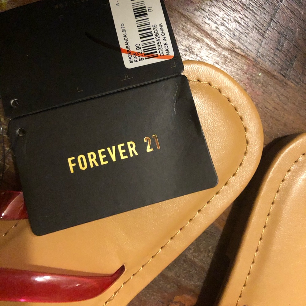 Forever 21 sandals size 7 - Picture 3 of 4